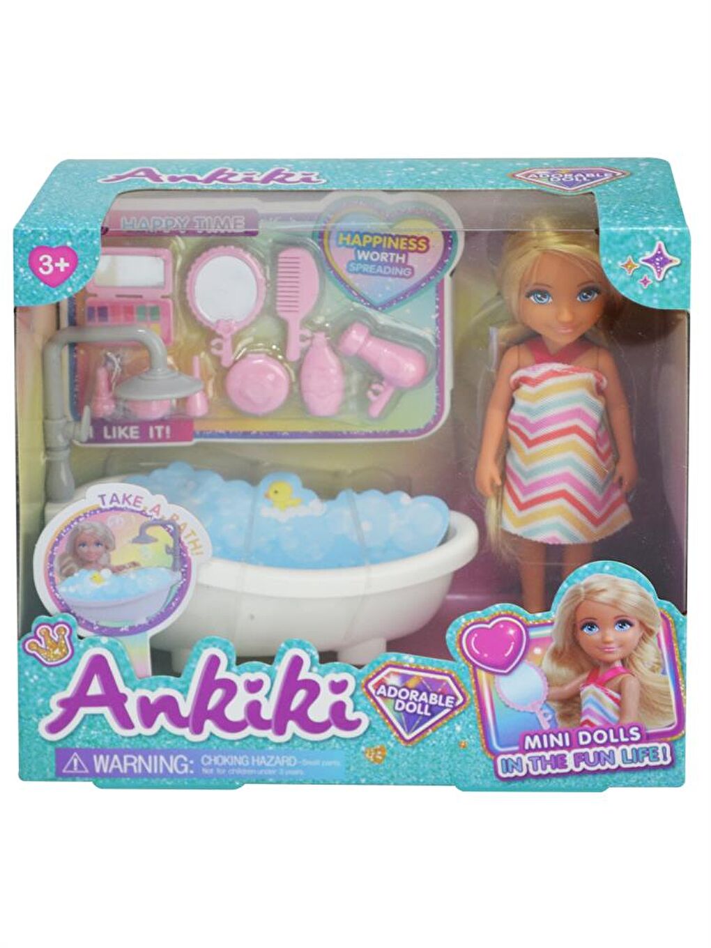 Ankiki Bebek Banyo Seti