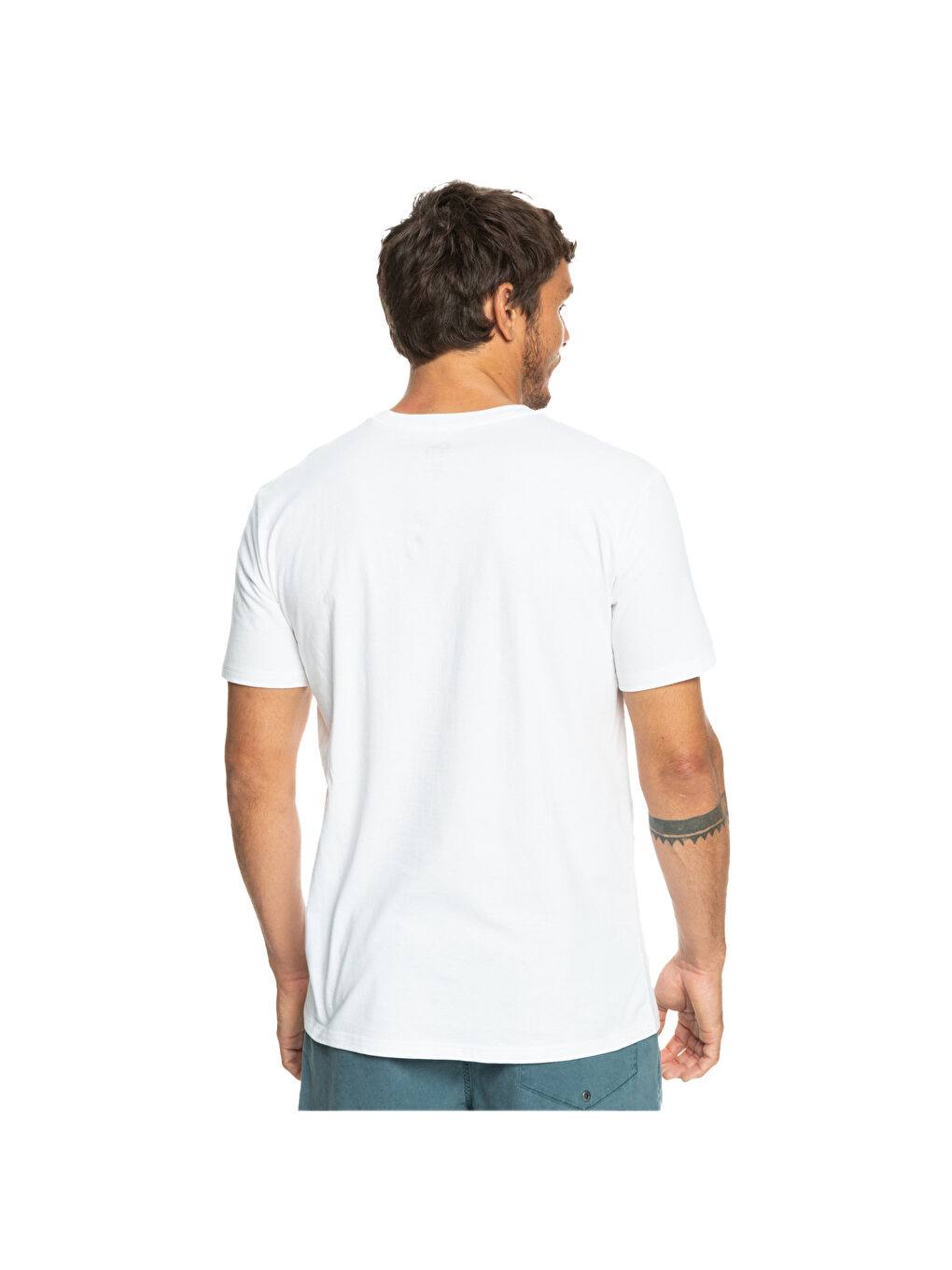 Beyaz Inshapes Erkek Renkli Tişört-2