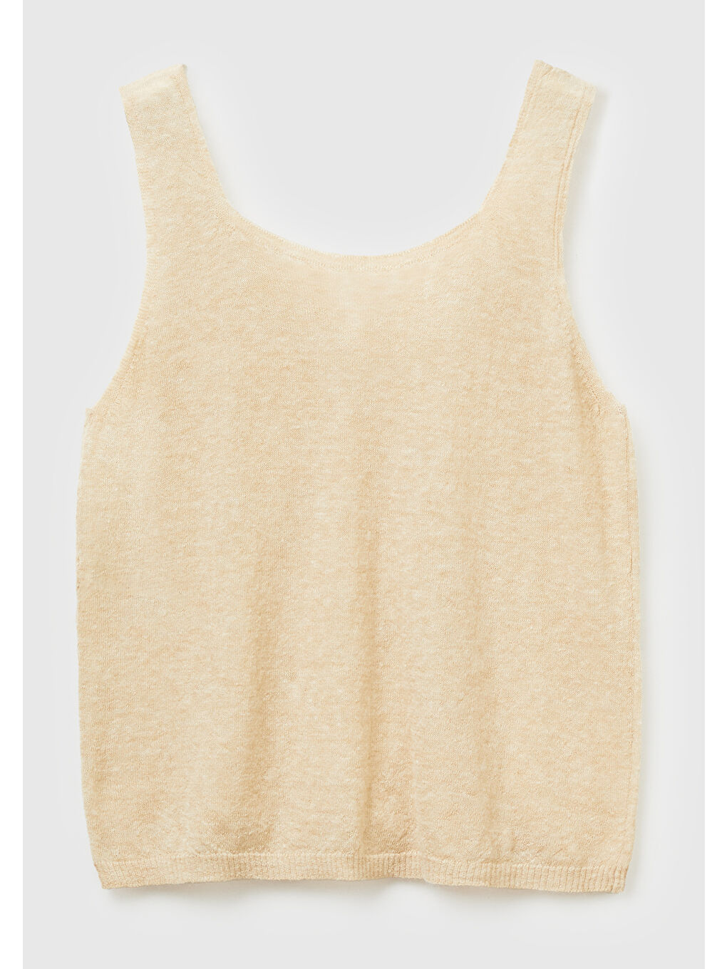 Kadın Ekru Alpaka ve Yün Karışımlı Triko Atlet-3