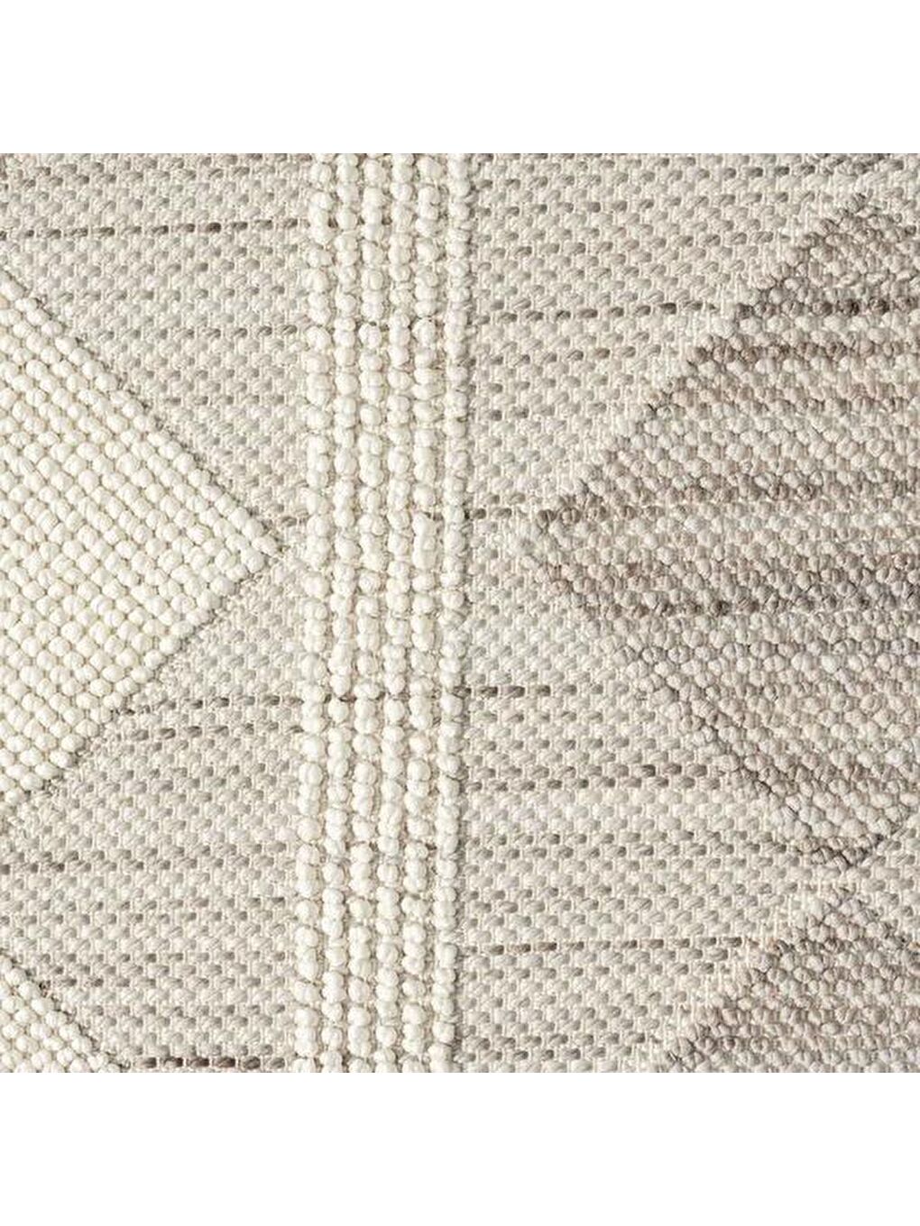 Agra Cyan Modern İskandinav Desenli Halı - Gri - 120x180 cm-2