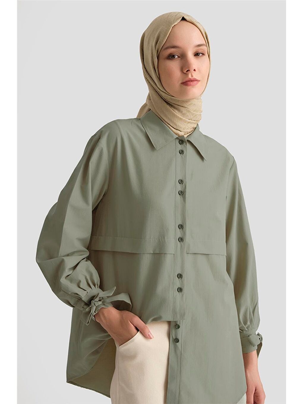 Yeşil Gömlek 25Yh3441 Çağla-1