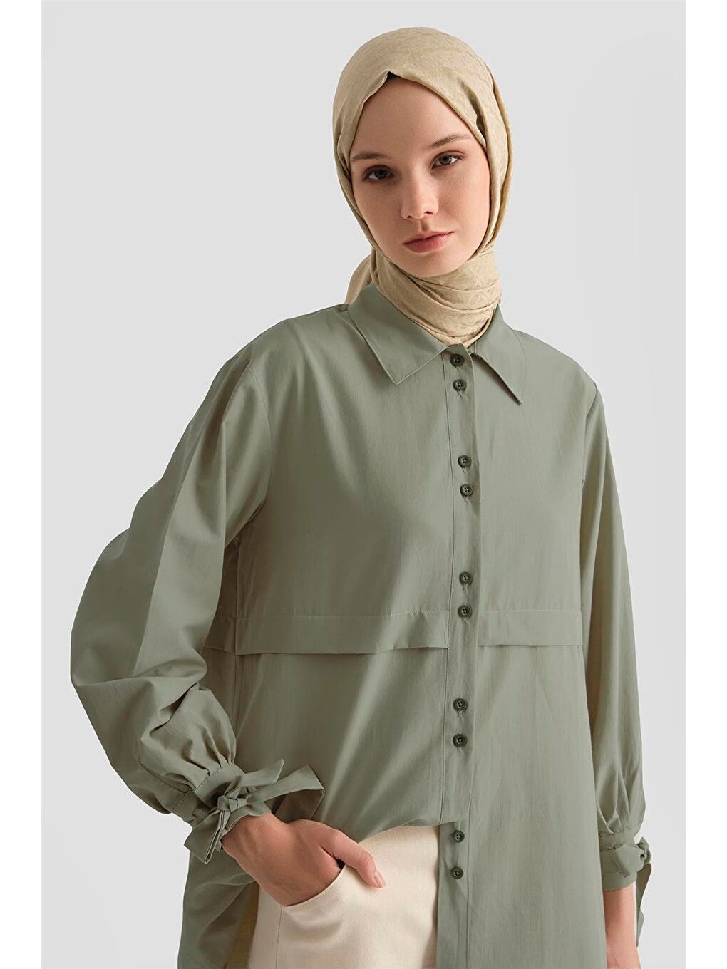 Yeşil Gömlek 25Yh3441 Çağla-2