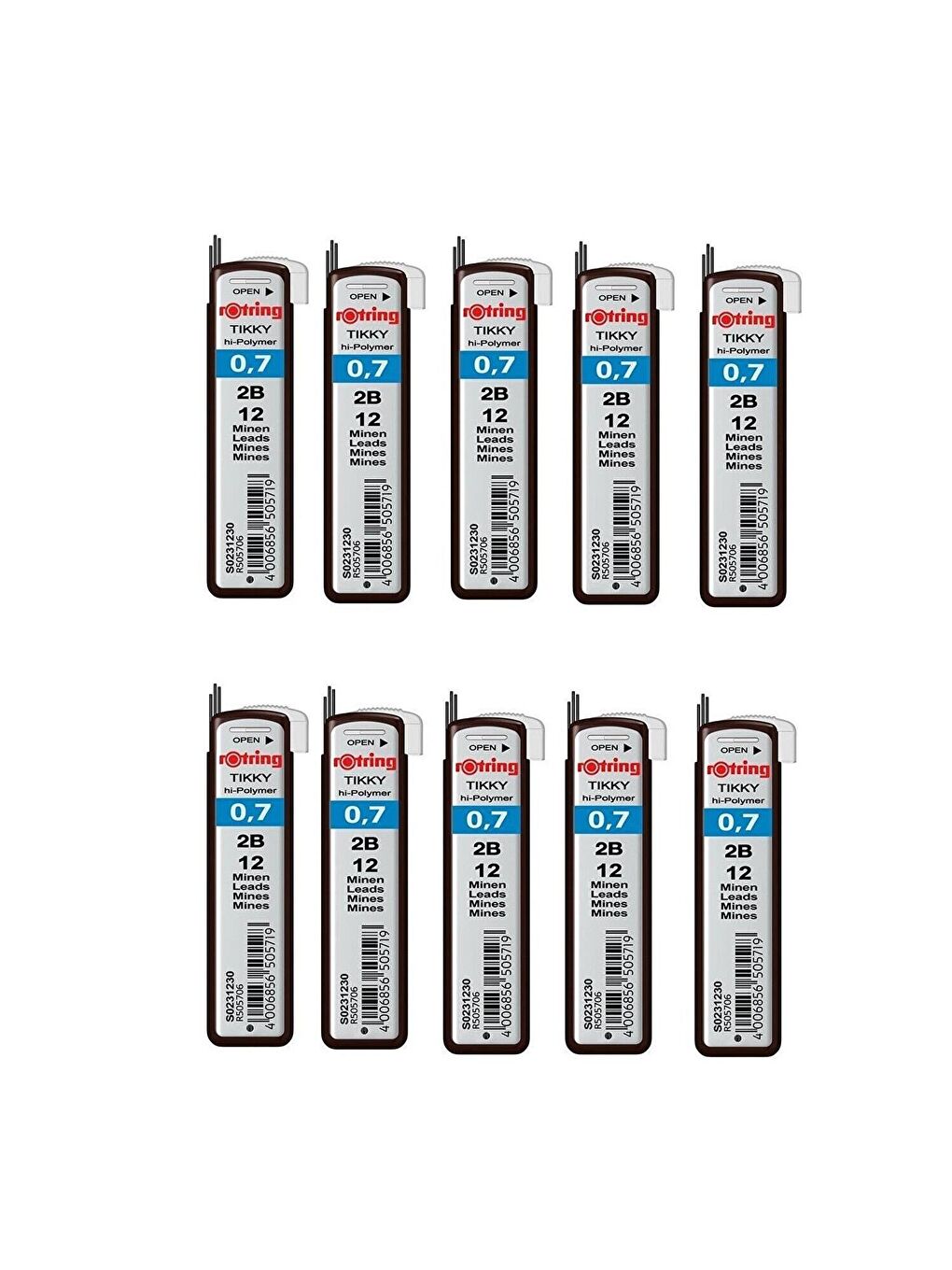 Hi Polymer 2B Kalem Ucu 0.7 (S0231230) 10 lu Paket