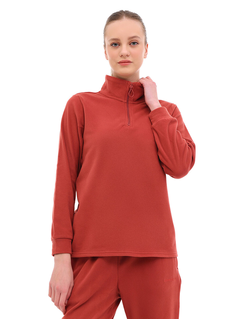 Pembe WL 7UNIQ 5PR TERRACOTA Kadın Polar