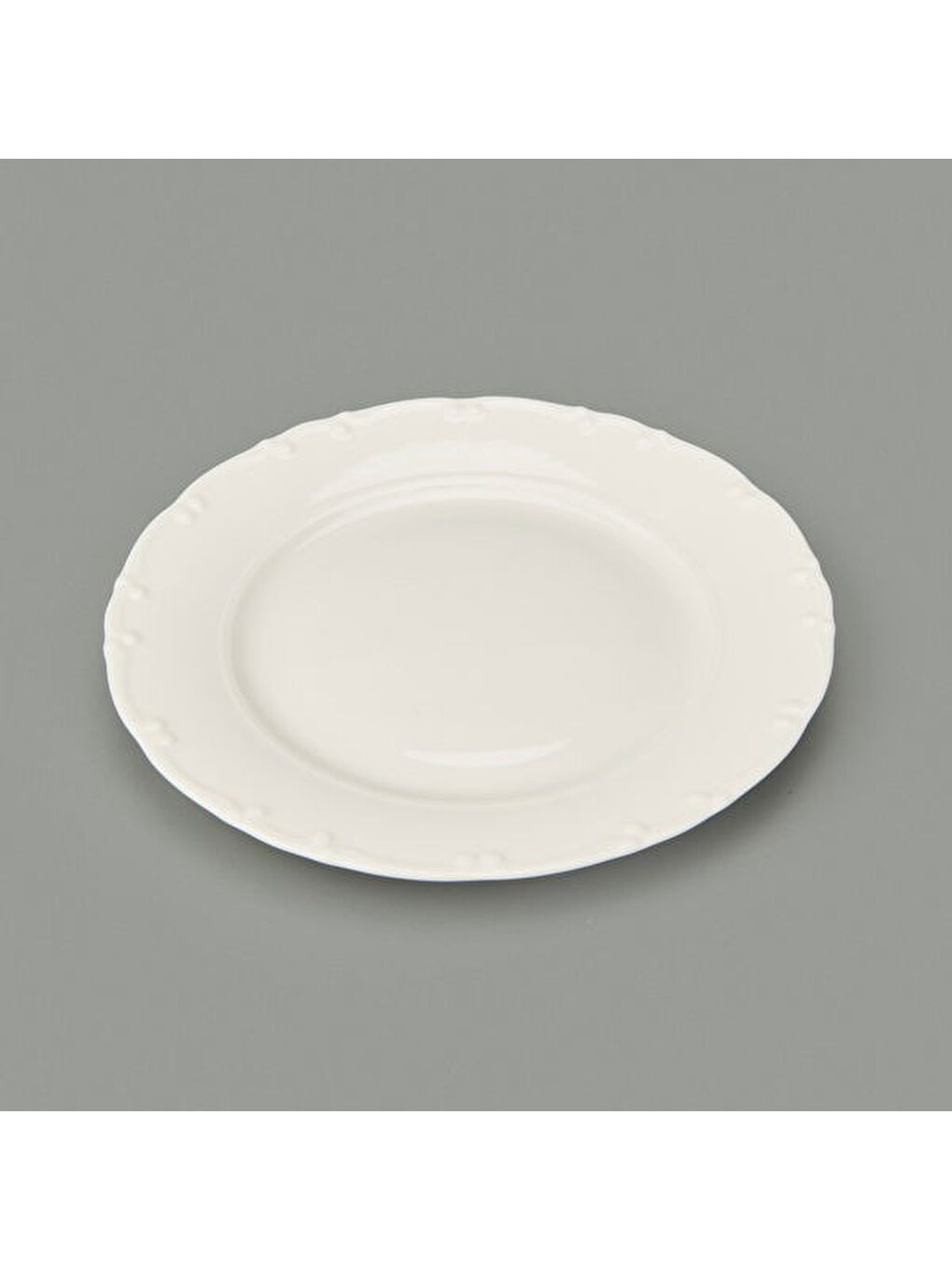 Ekru Liana 6'lı Servis Tabağı - Krem - 25 cm-2