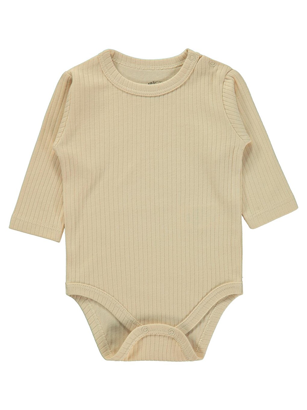 Uzun Kol Basic 3'lü Set 1-18 Ay Çıtçıtlı Badi - Mavi-3