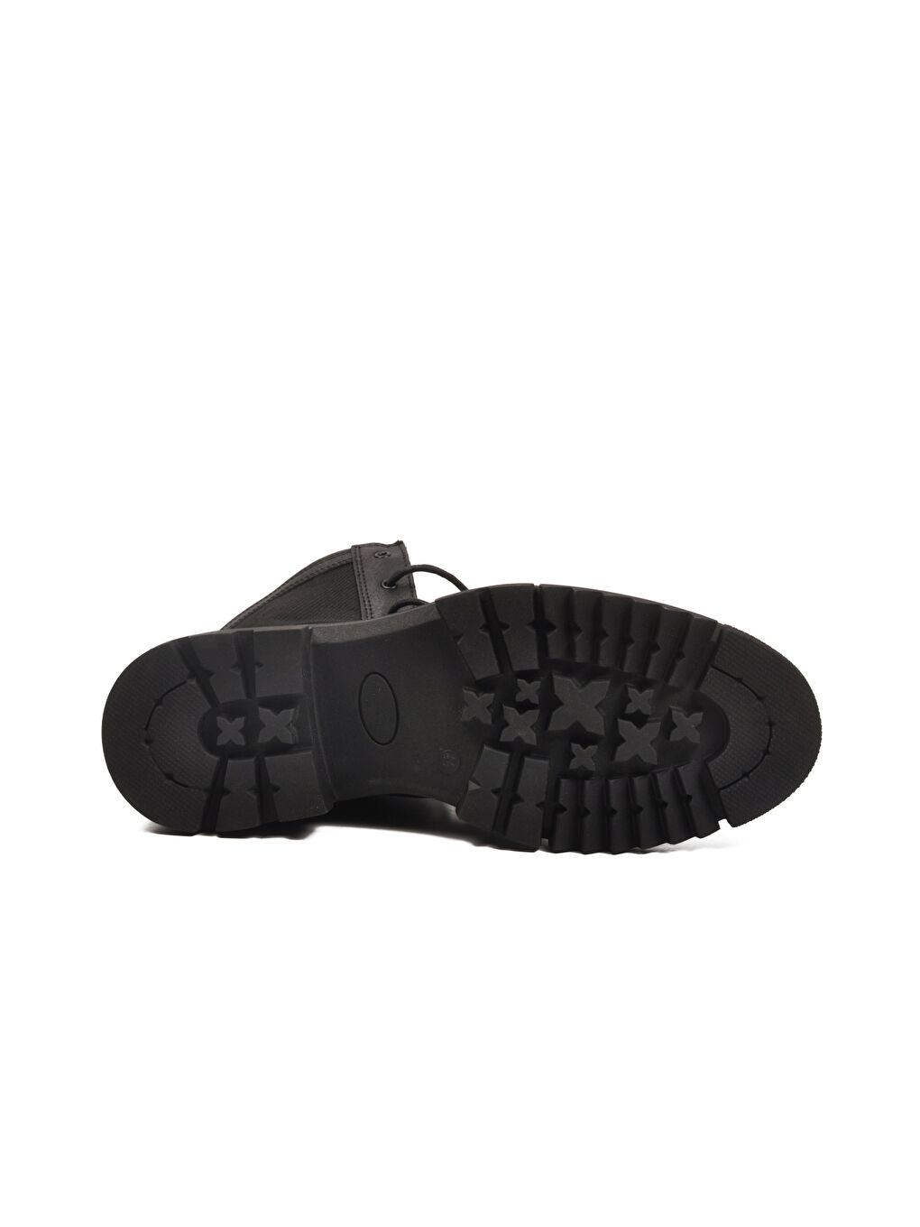 Siyah Bağcıklı Fermuarlı Polarlı Kaymaz Erkek Postal Bot 746 M-4