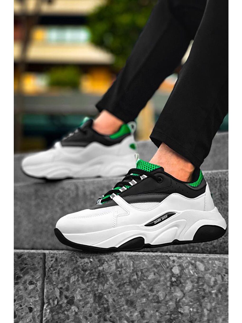 Beyaz DS K.MJ1838 Sneaker 2025 Kadın-1