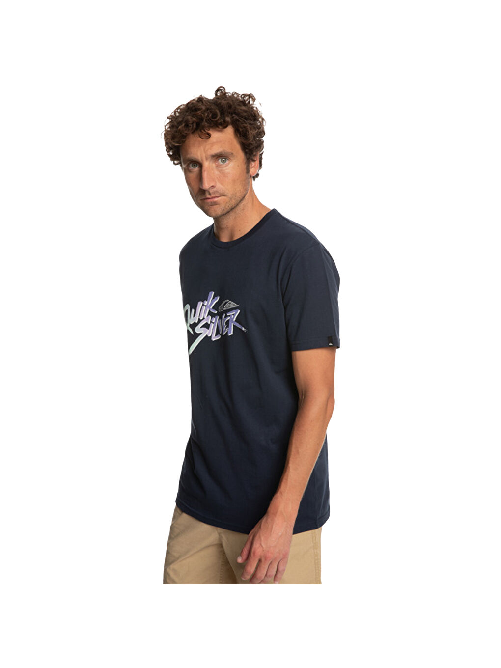 Lacivert Signaturemove Erkek Mavi Tişört-1