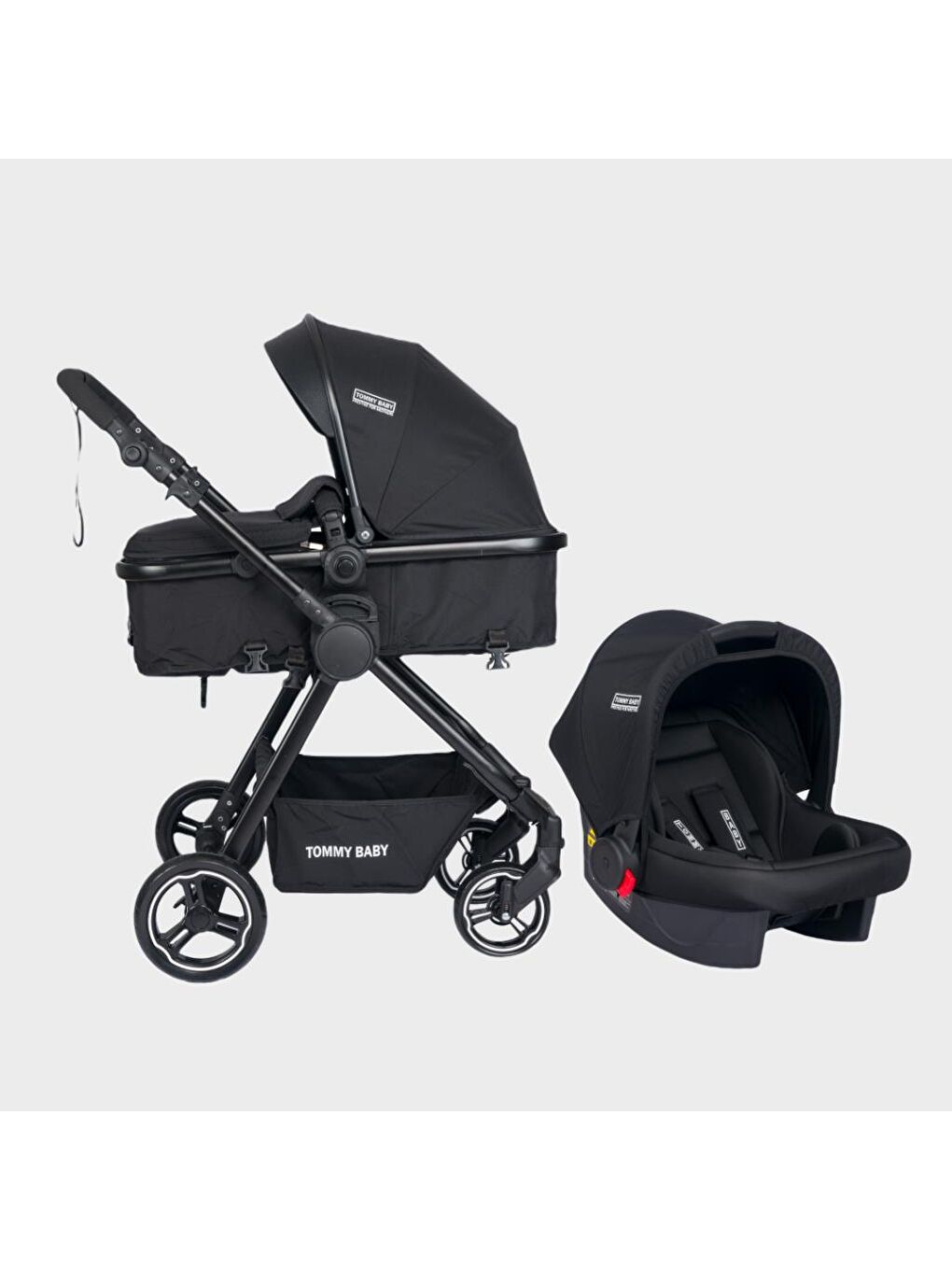 Handy Black New Travel (Seyahat) Sistem Bebek Arabası-3