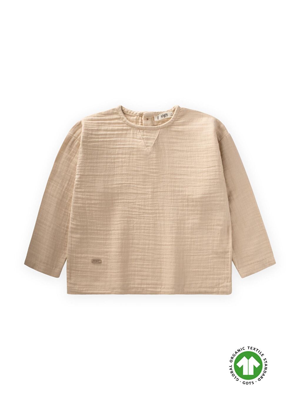 Bej Erkek Çocuk Sweatshirt