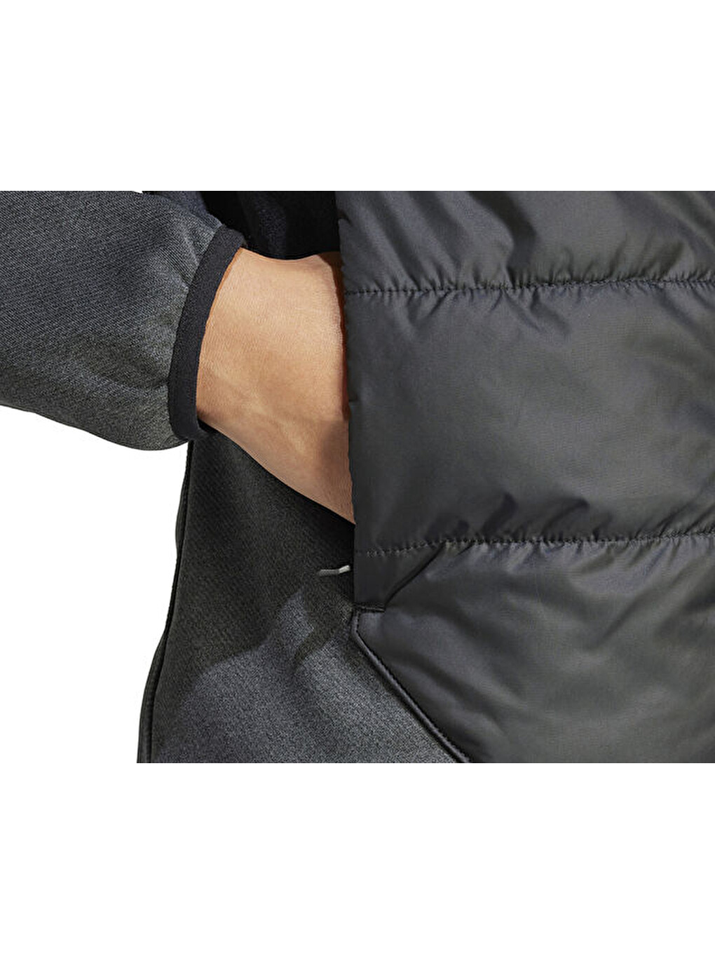 W Multi Hyb Jkt Kadın Outdoor Montu Ir7882 Gri-6