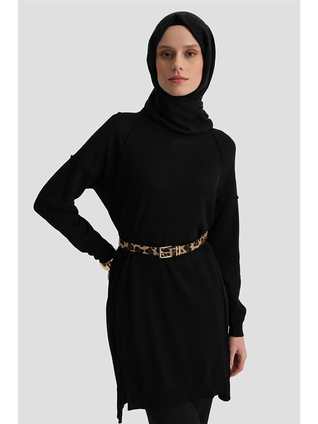 Triko Tunik 24Kd2002 Siyah-3