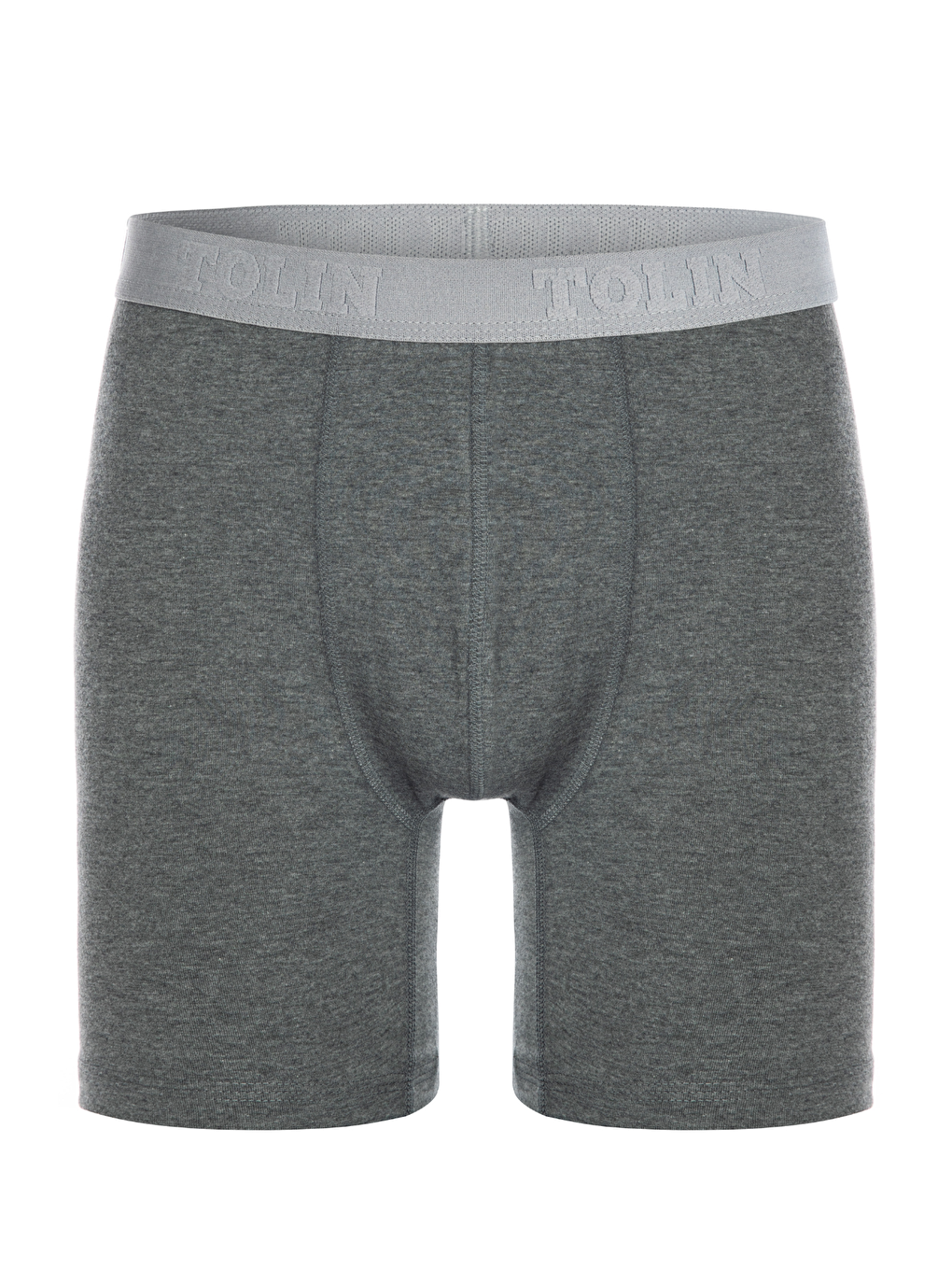 Antrasit 3 lü Erkek Pamuklu Elastanlı Esnek Boxer Seti 4197-1