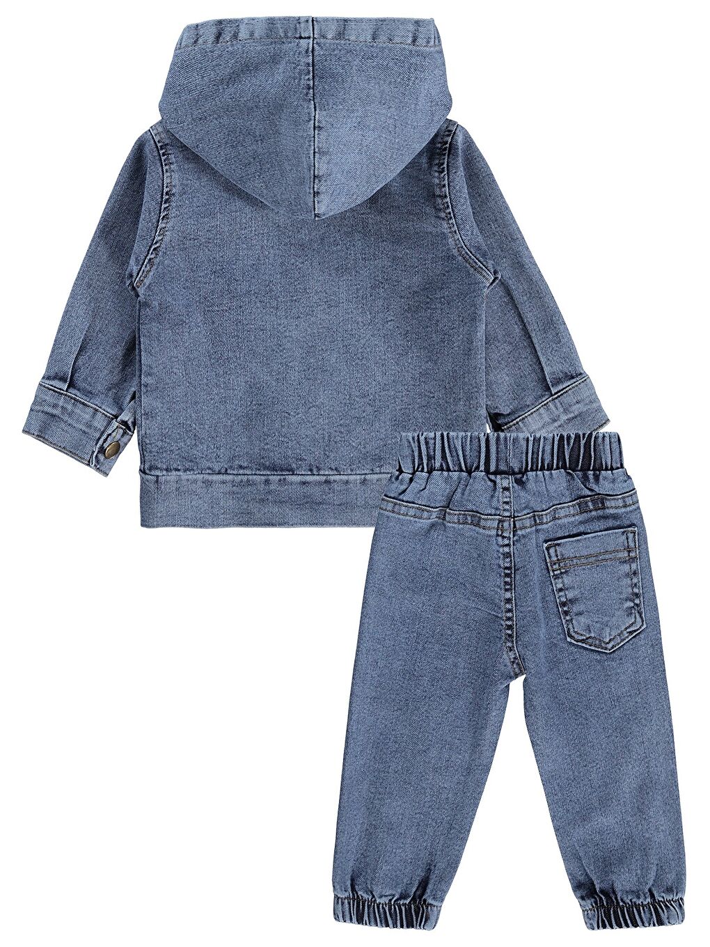 Ceketli 3 Lü 6-18 Ay Takım - Mavi-1