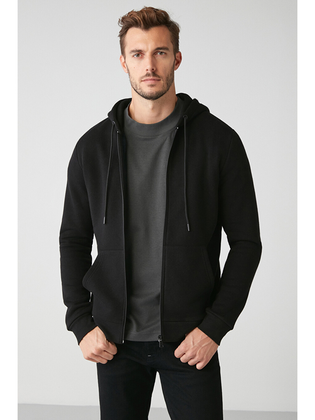 Insıder Comfort Siyah Sweatshirt