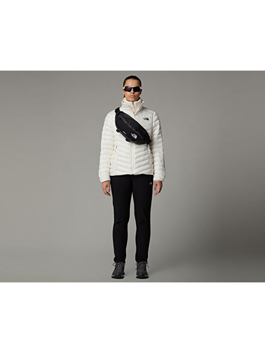 W Huila Synthetic Jacket Kadın Outdoor Montu Nf0a85agqlı1 Bej-5
