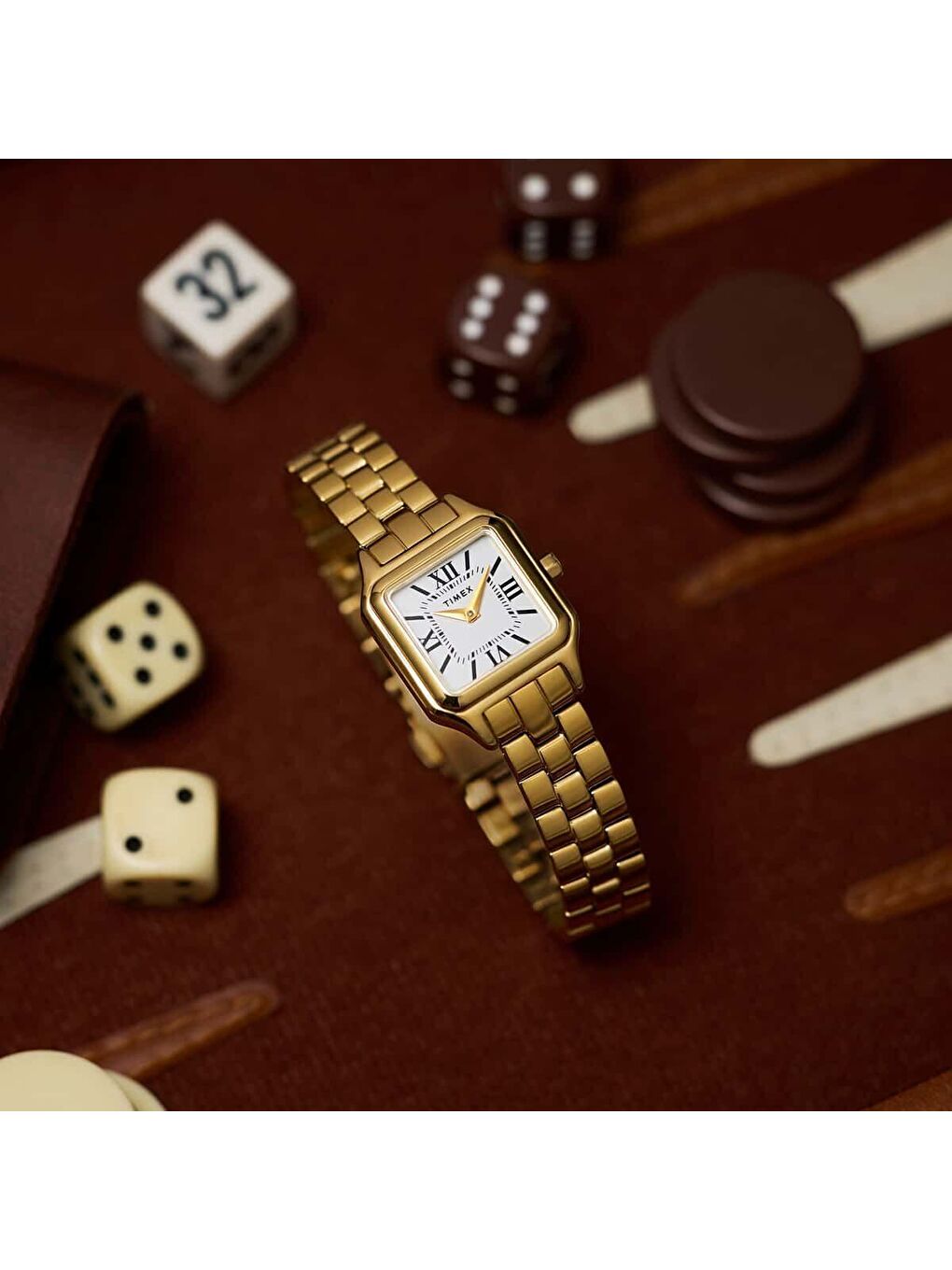 Sarı TW2Y23700 Kadın Kol Saati-6