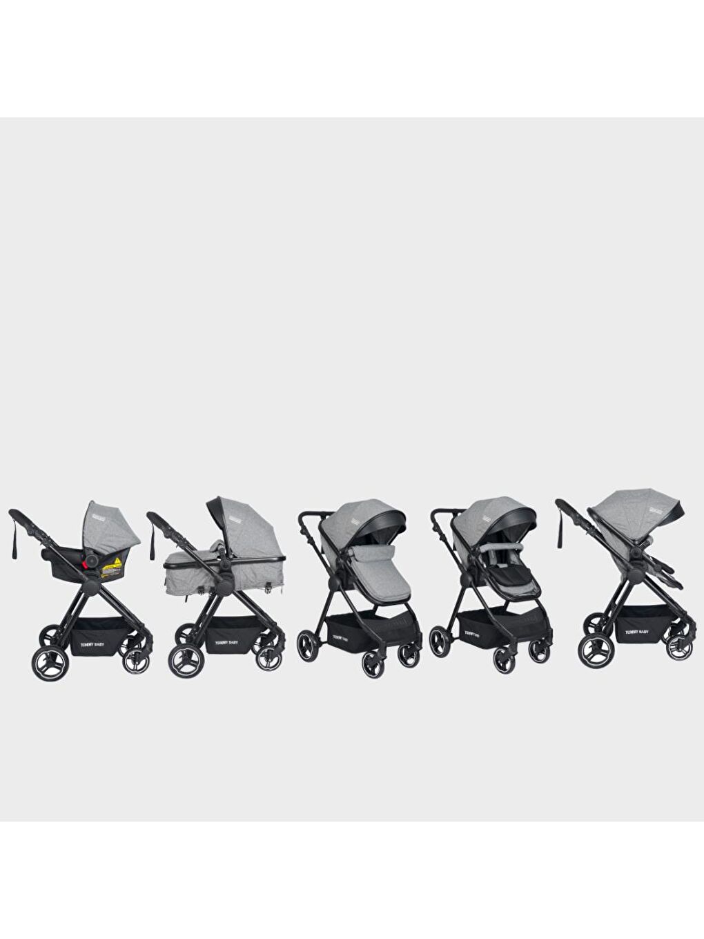 Handy Black New Travel (Seyahat) Sistem Bebek Arabası-2