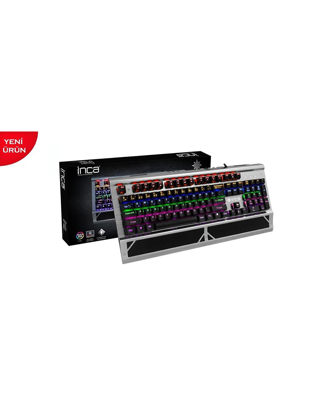 Ikg-444 Professional Switch Rgb Mekanik Gamig Keyboard Klavye-5