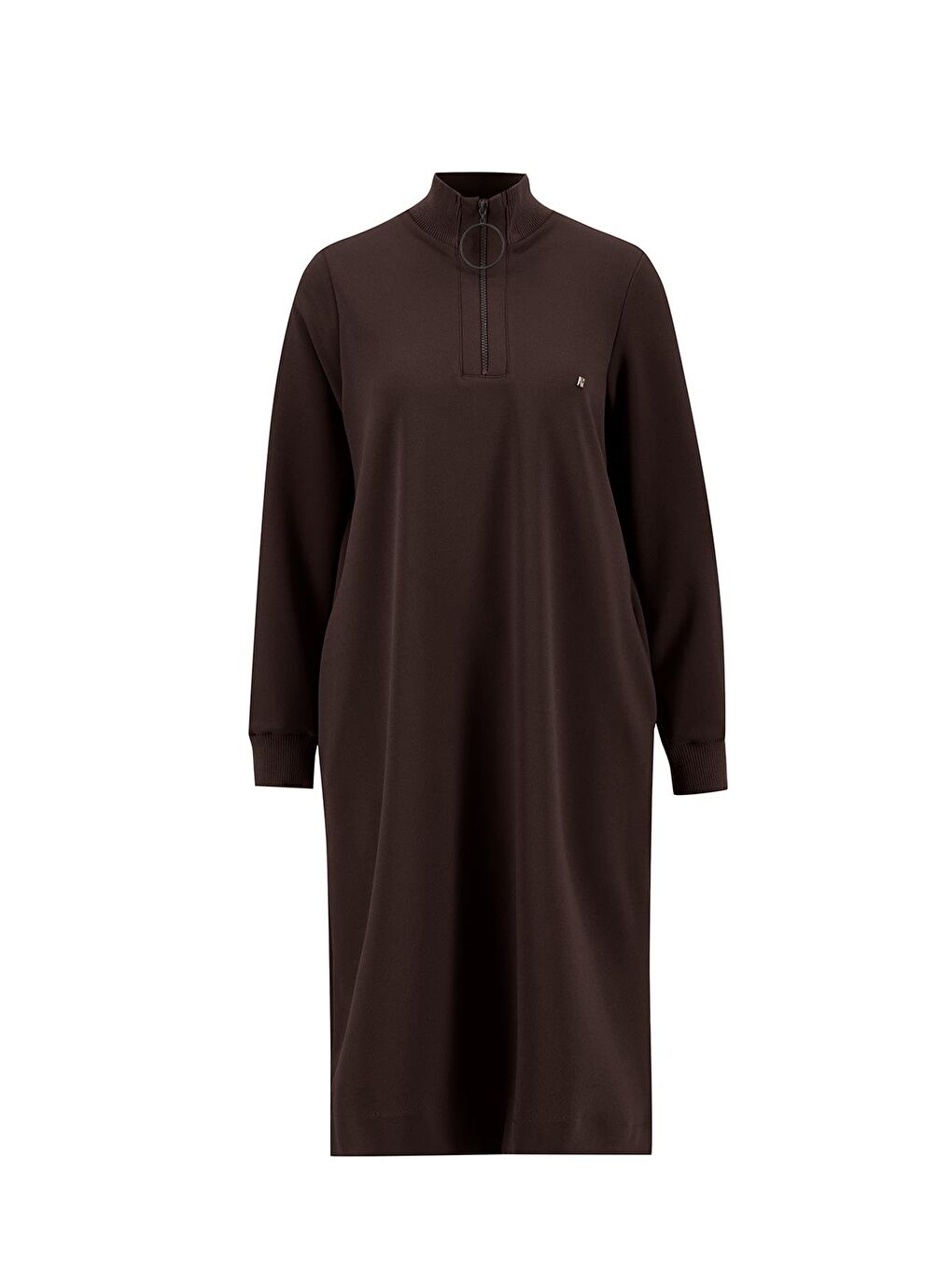 ARMİNE Kahverengi Sweat Tunik Ortd412 Acı Kahve