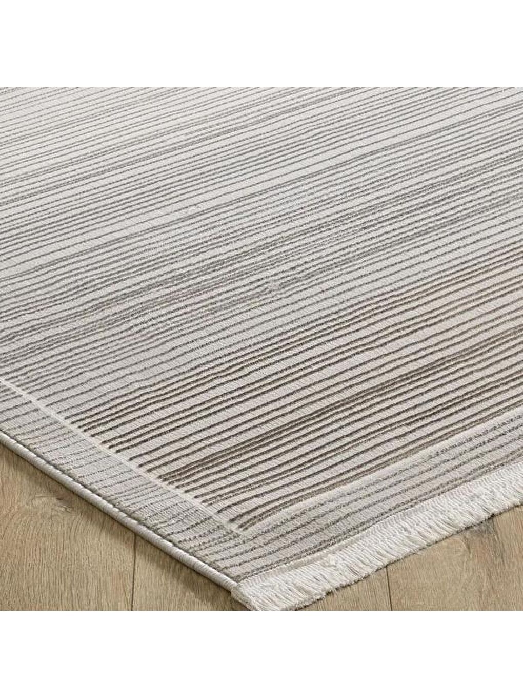 London Anemoss Kaymaz Taban Tozumaz Antialerjik Halı - Gri - 120x180 cm-3