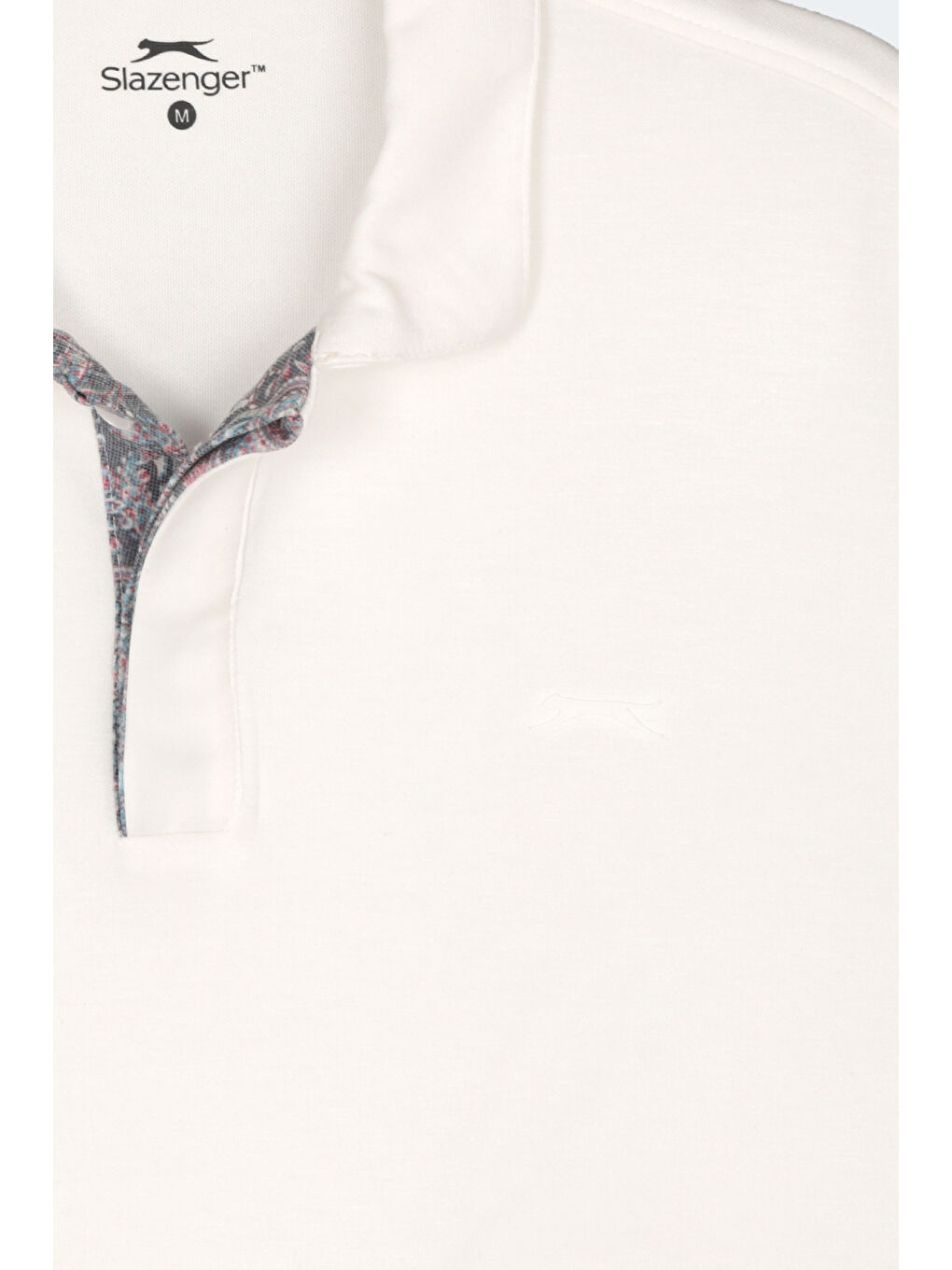 ZODIACS Erkek Polo Yaka Beyaz Tişört-1