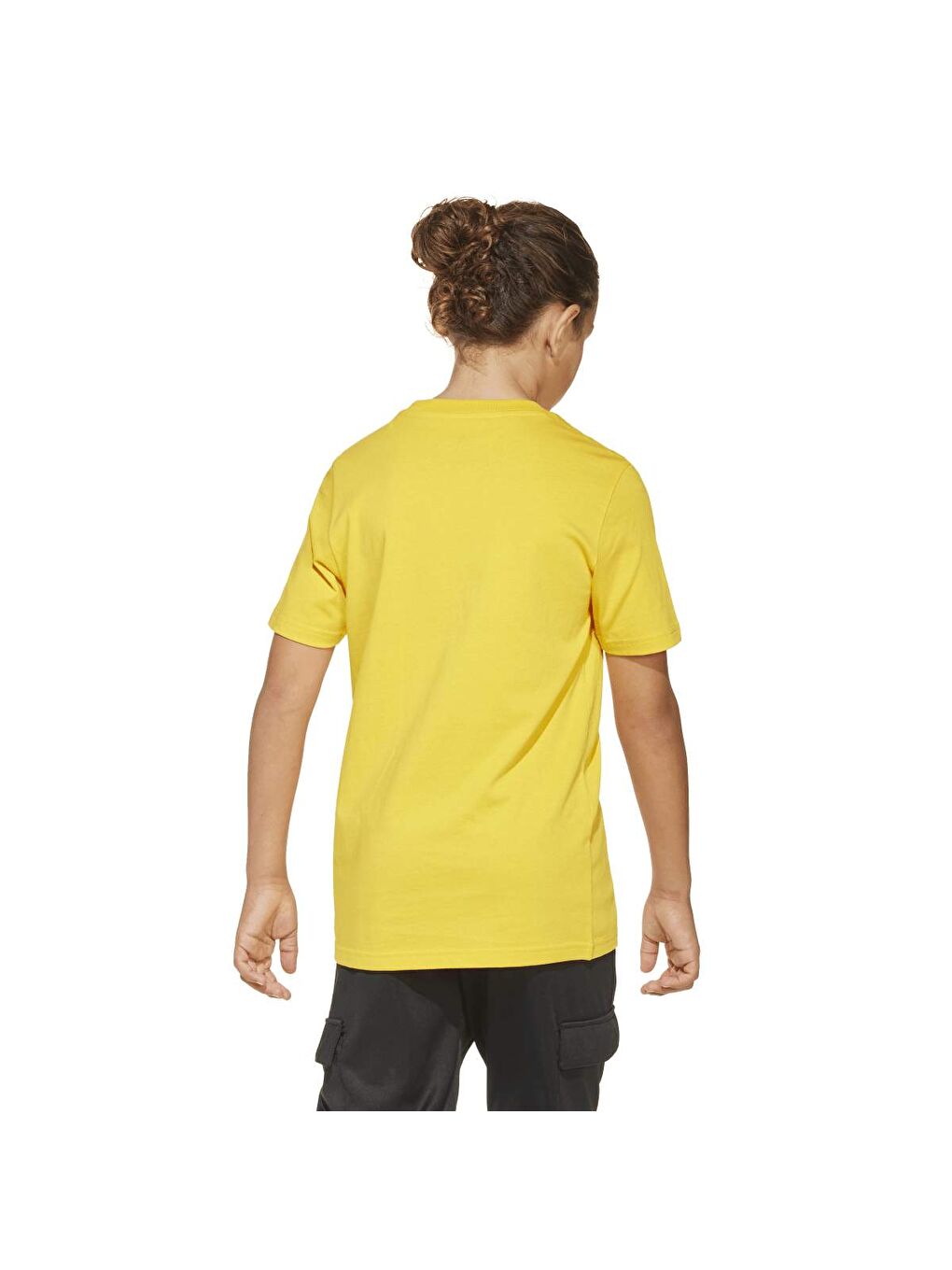 Fun Graphic Çocuk Sarı Yuvarlak Yaka Tişört-1