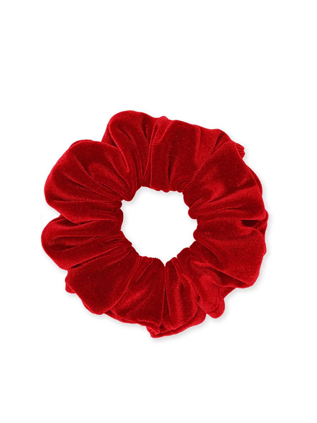 Kırmızı Kadife Simit Toka