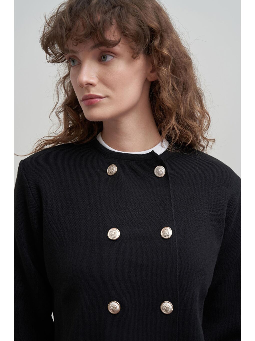 Siyah-Kısa Form Ceket-3