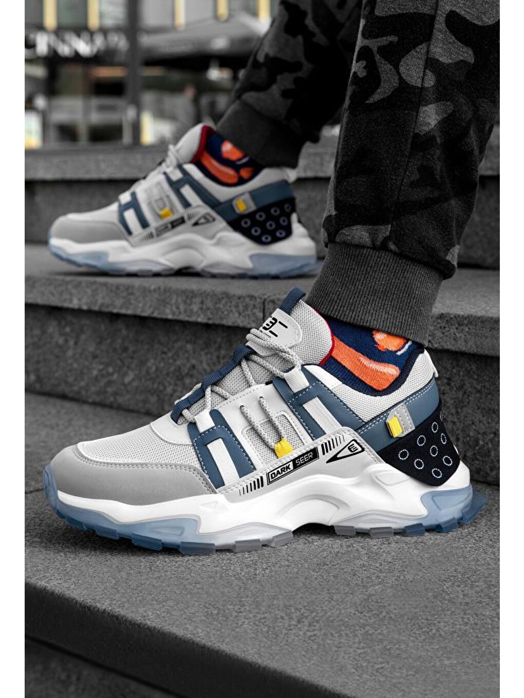 Beyaz DS Albers Sneaker 2025 Erkek-3