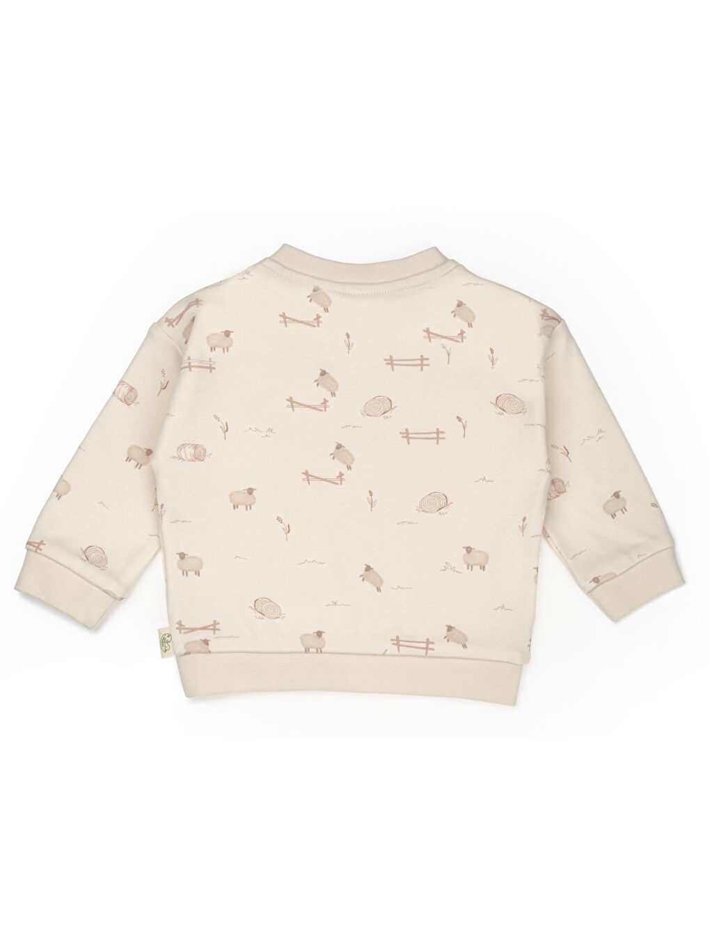 Ekru Bebek Alt Üst Takım %100 Organik Pamuk , Bebek - Yenidoğan- csy8185-3