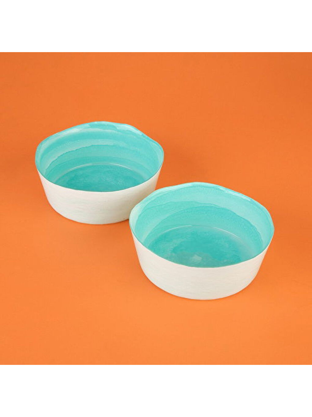 Kitchen Krnos 2'li Dik Kase - Turkuaz - 16 cm