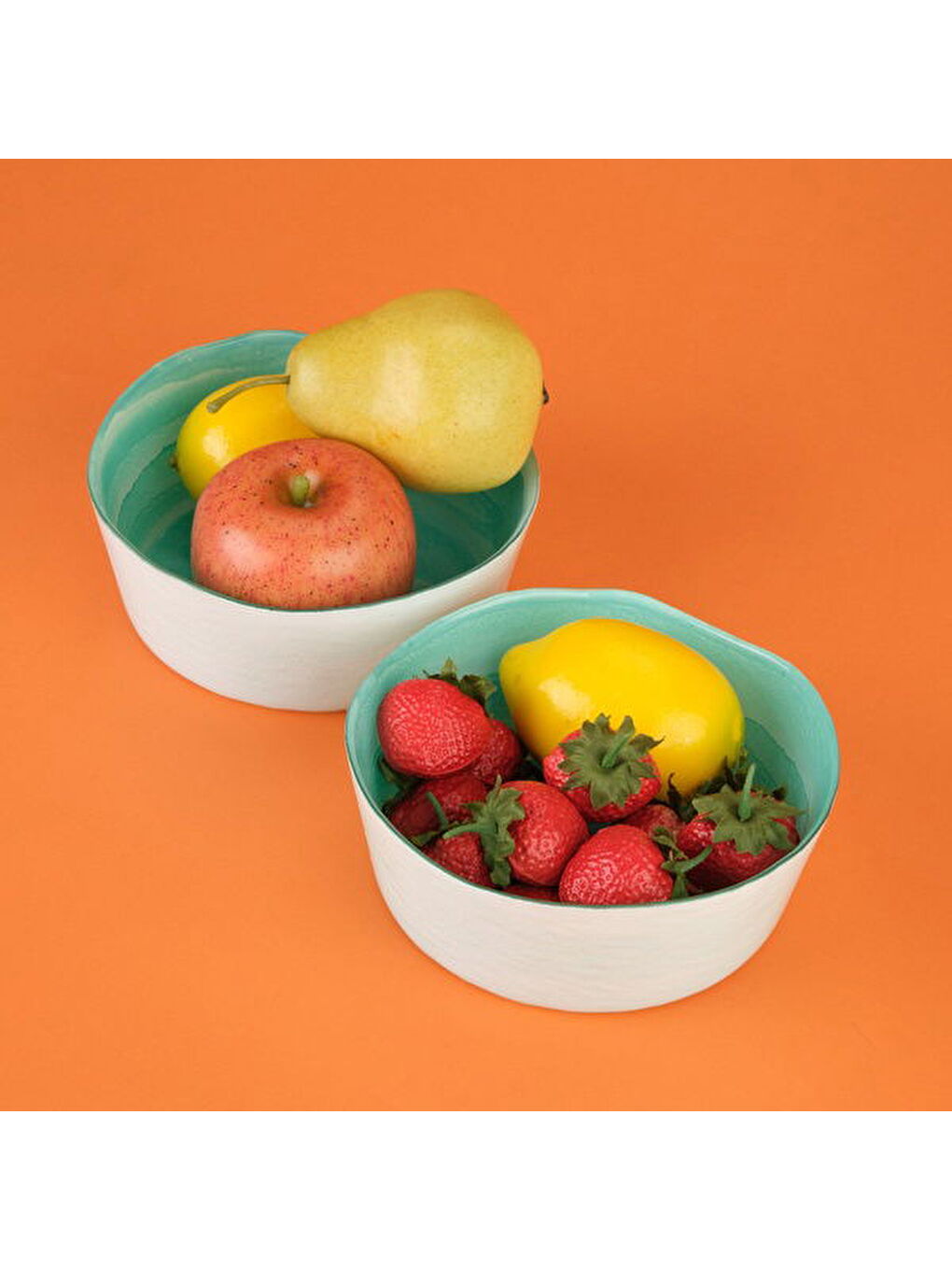 Kitchen Krnos 2'li Dik Kase - Turkuaz - 16 cm-2