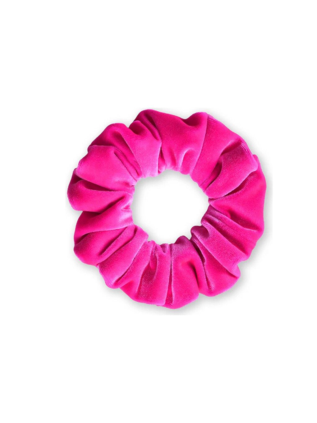 Fuşya Kadife Simit Toka