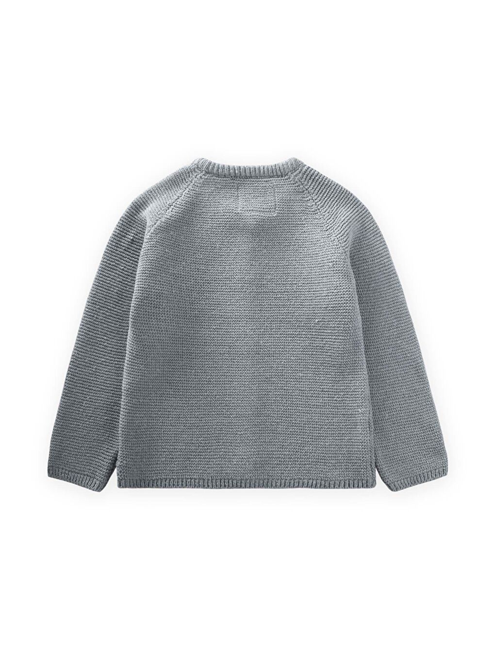 Gri Erkek Çocuk Triko Hırka-1