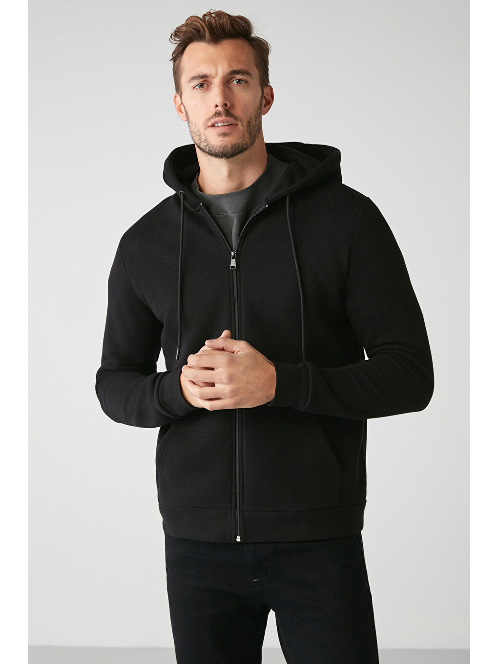 Insıder Comfort Siyah Sweatshirt-4