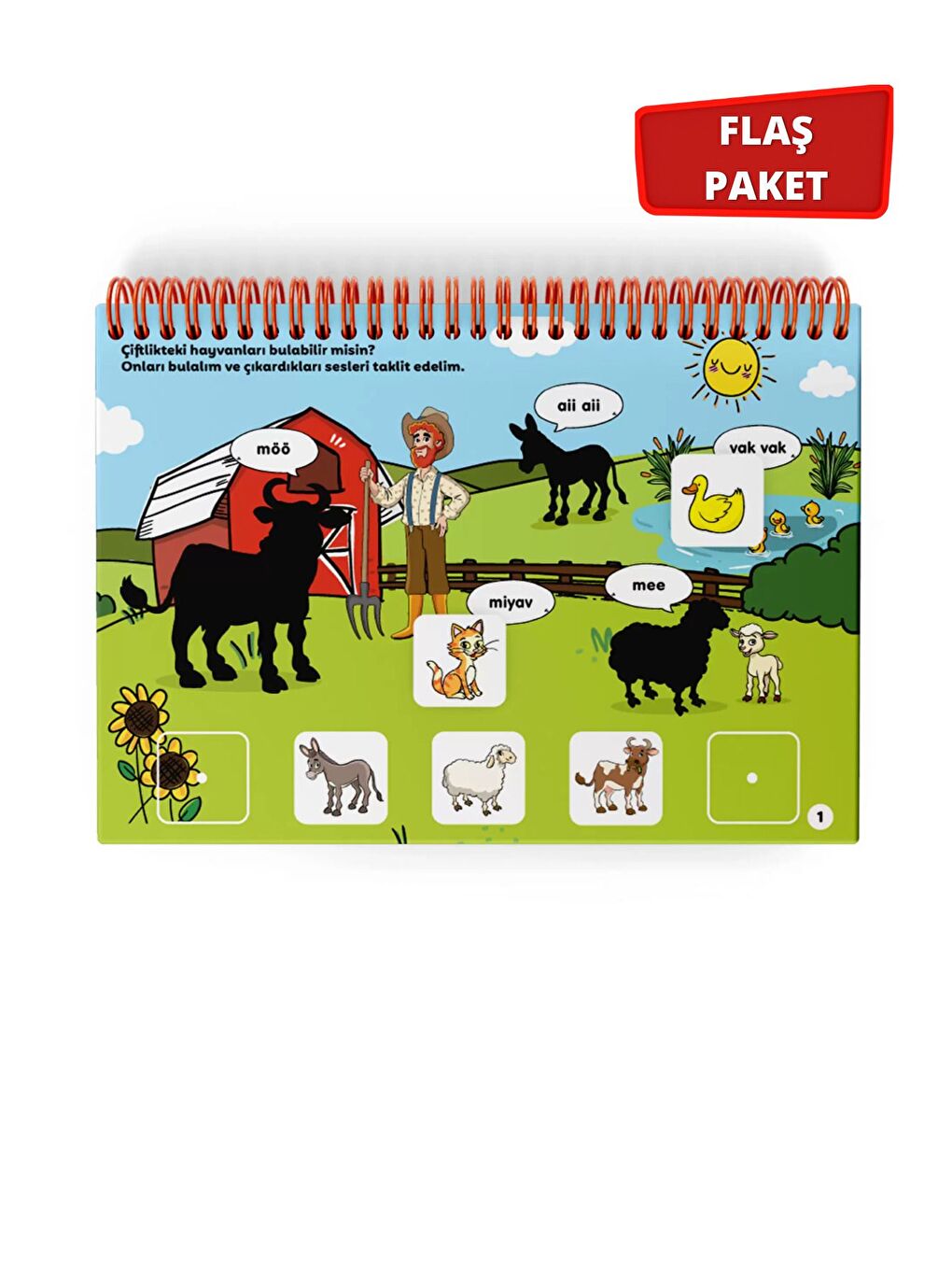 Cırt Cırtlı Aktivite Seti Üçlü Flaş Paket-2