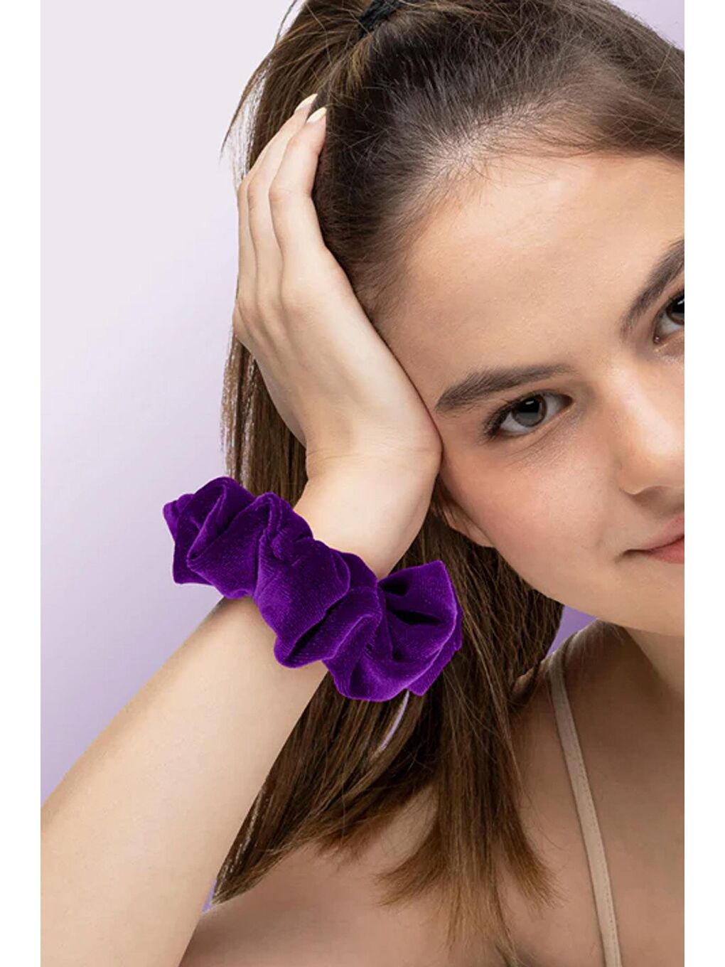 Mor Kadife Simit Toka-2