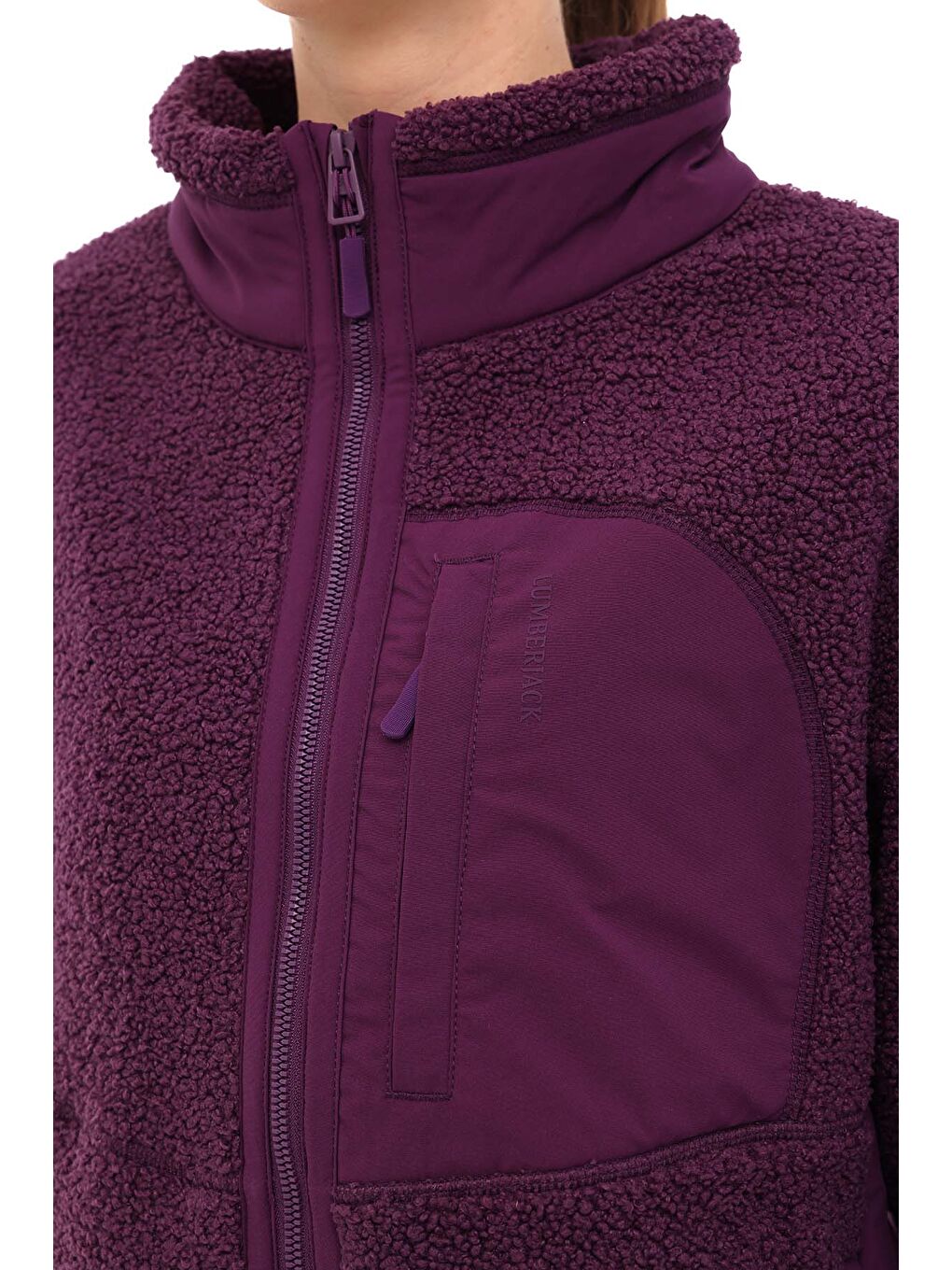 WL 6ESIN DWFA24009M 5PR Mor Kadın Mont-3