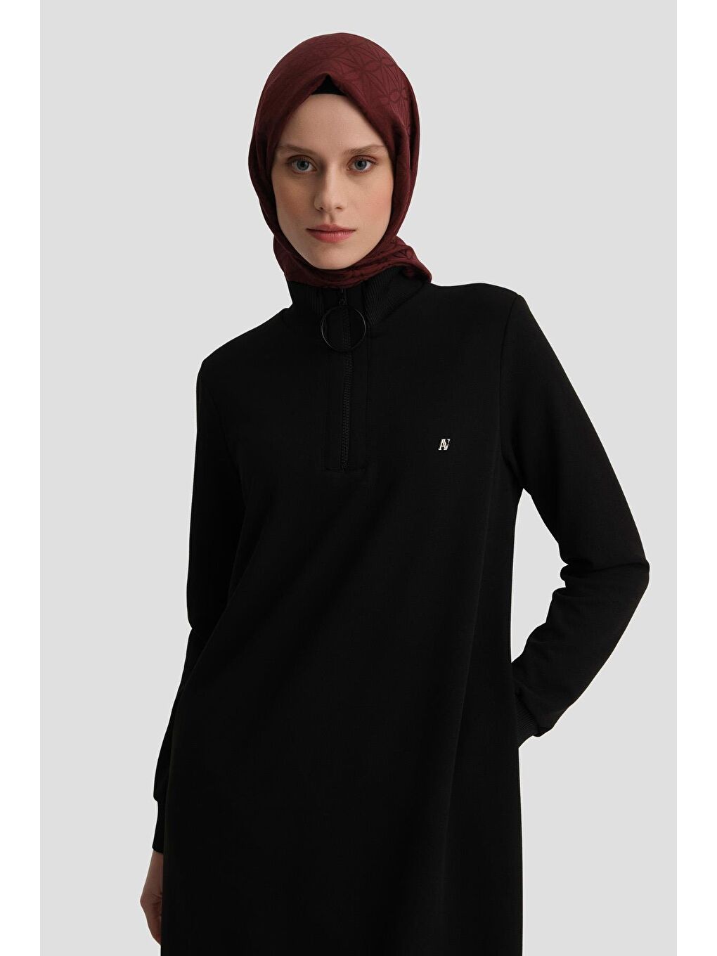 Sweat Tunik Ortd412 Siyah-2