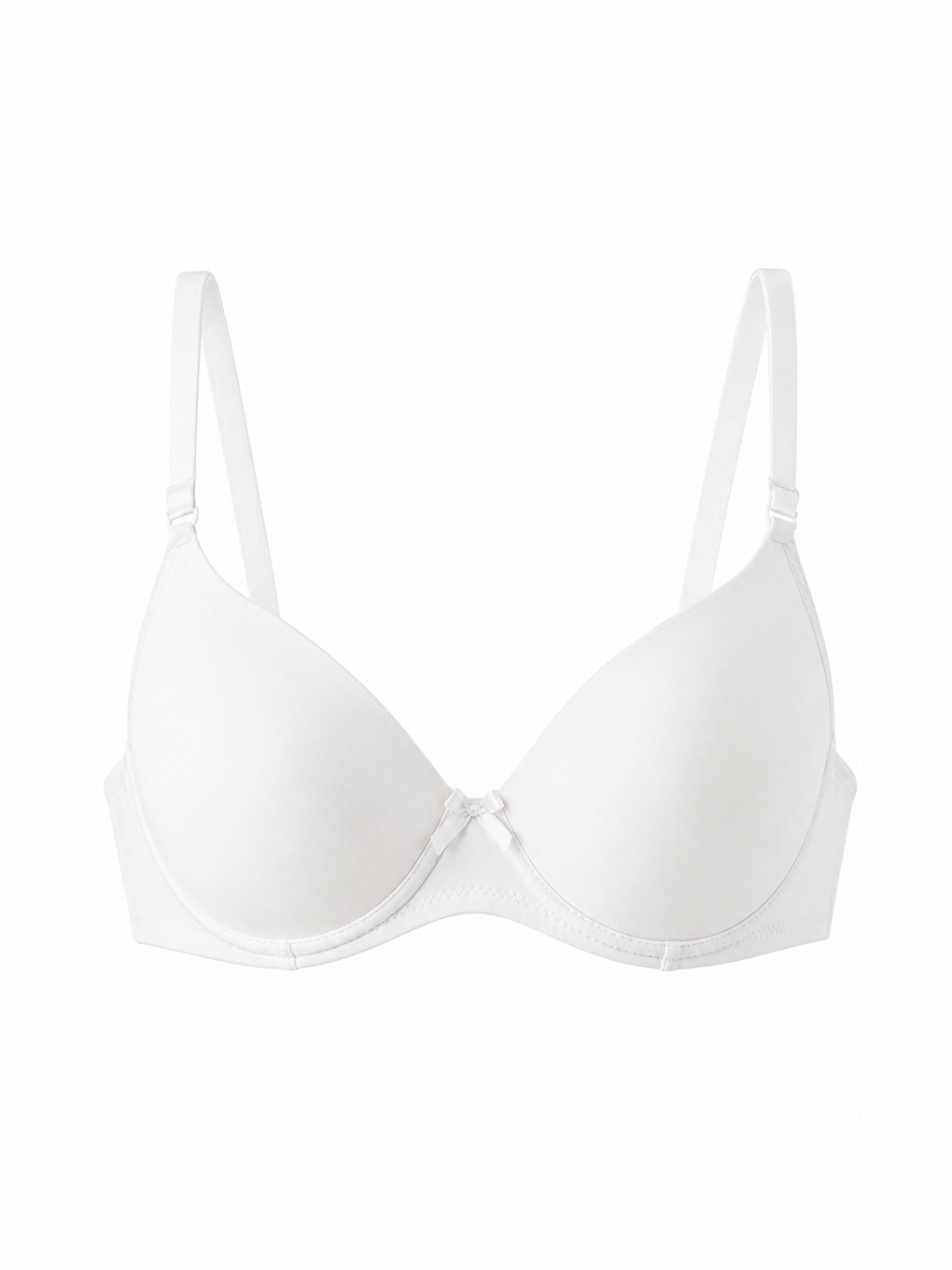 Basic Eco Line Desteksiz Boş Kap Sütyen | Beyaz 1720