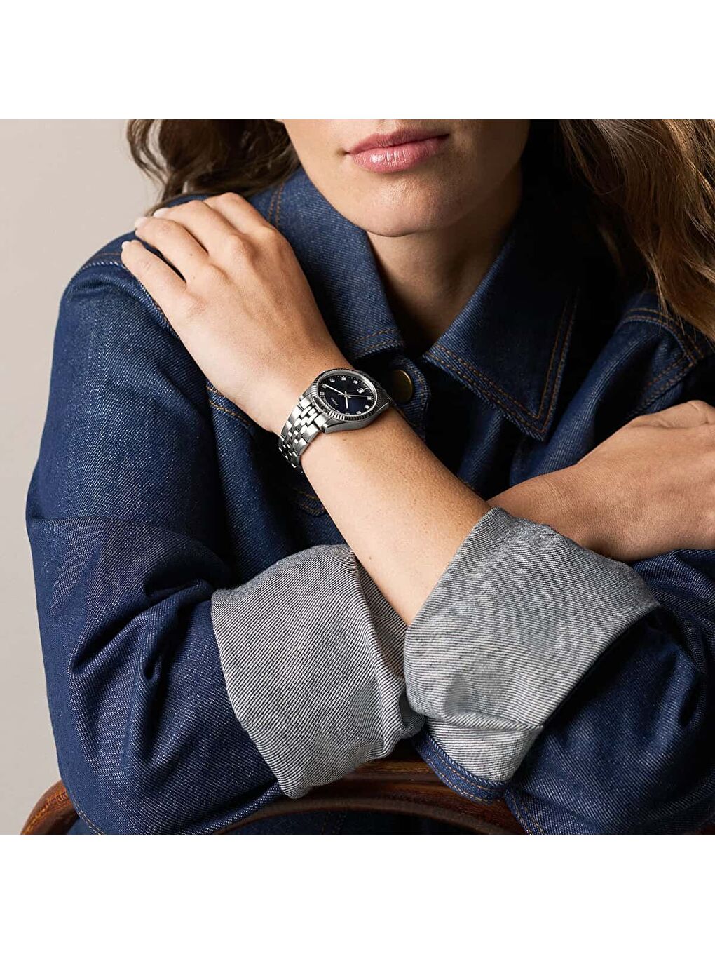 Gri FES5457 Kadın Kol Saati-4