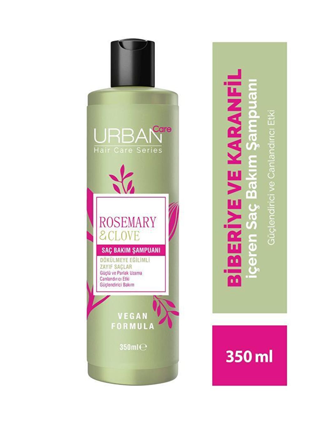 Rosemary & Clove Biberiye ve Karanfil Suyu & Saç Bakım Şampuanı 2li Set-1