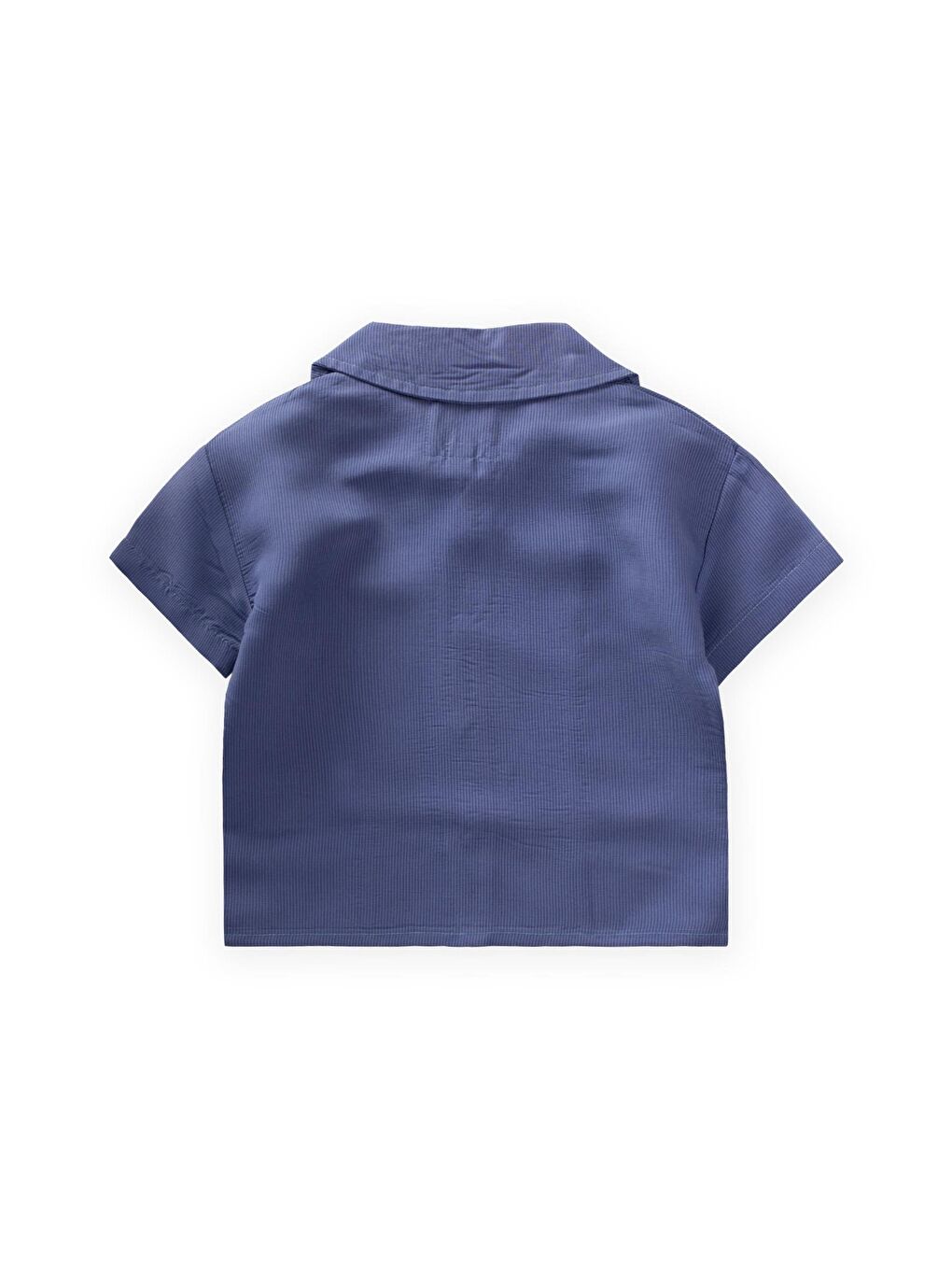 İndigo Erkek Çocuk Çizgili Gömlek-1