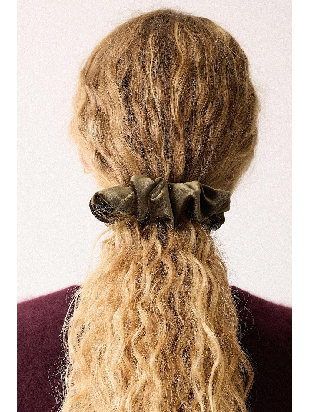 Haki Kadife Simit Toka-3