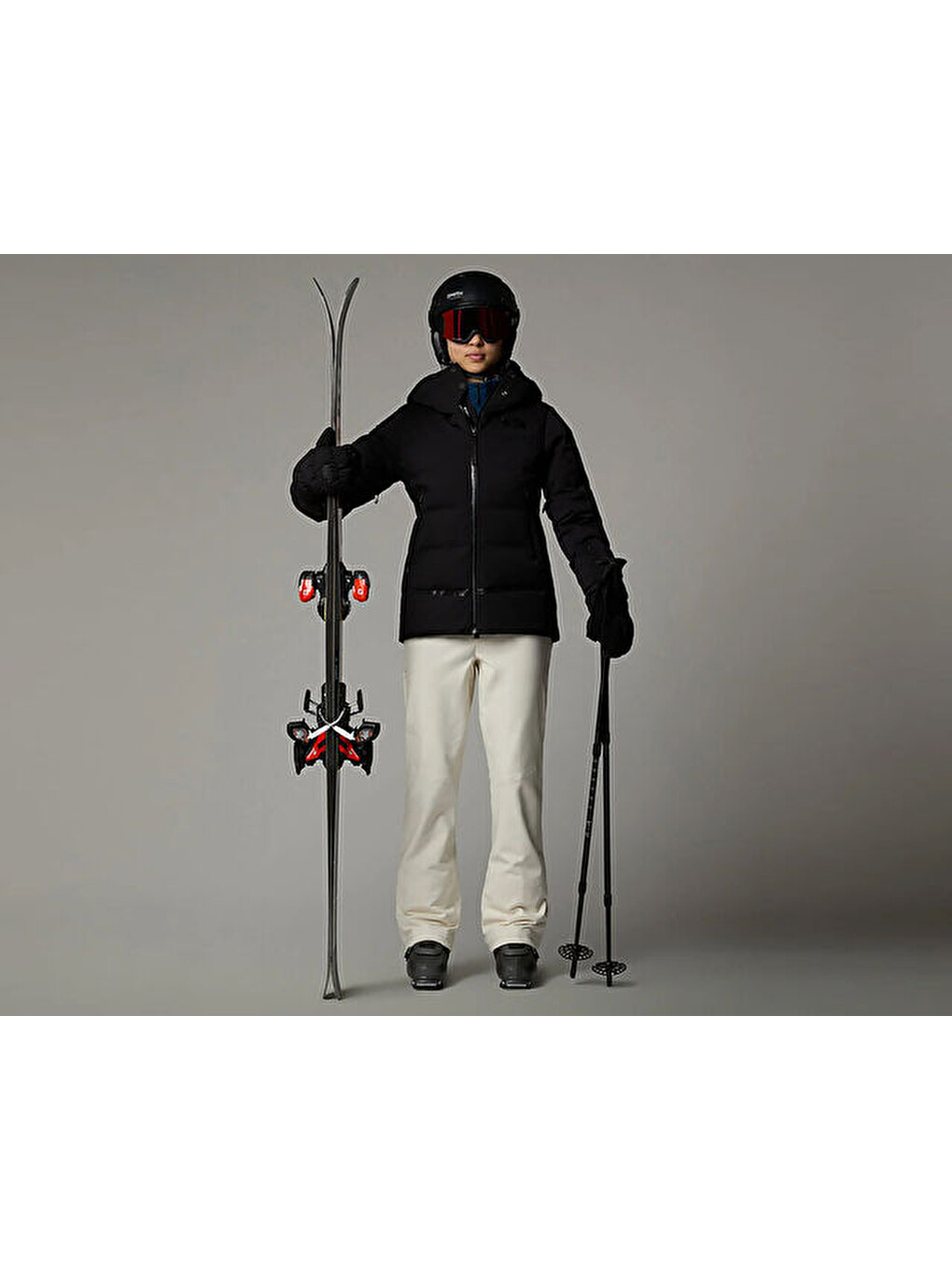 W Cirque Down Jacket Kadın Outdoor Montu (550 Dolgu Kaz Tüyü) Nf0a87wsjk31 Siyah-2
