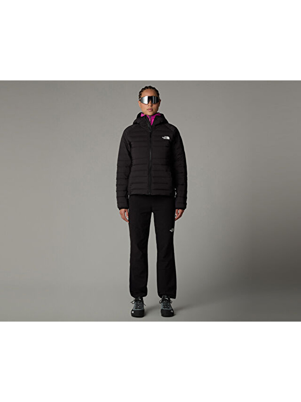 W Belleview Stretch Down Kadın Outdoor Montu Nf0a7uk54h01 Siyah-5