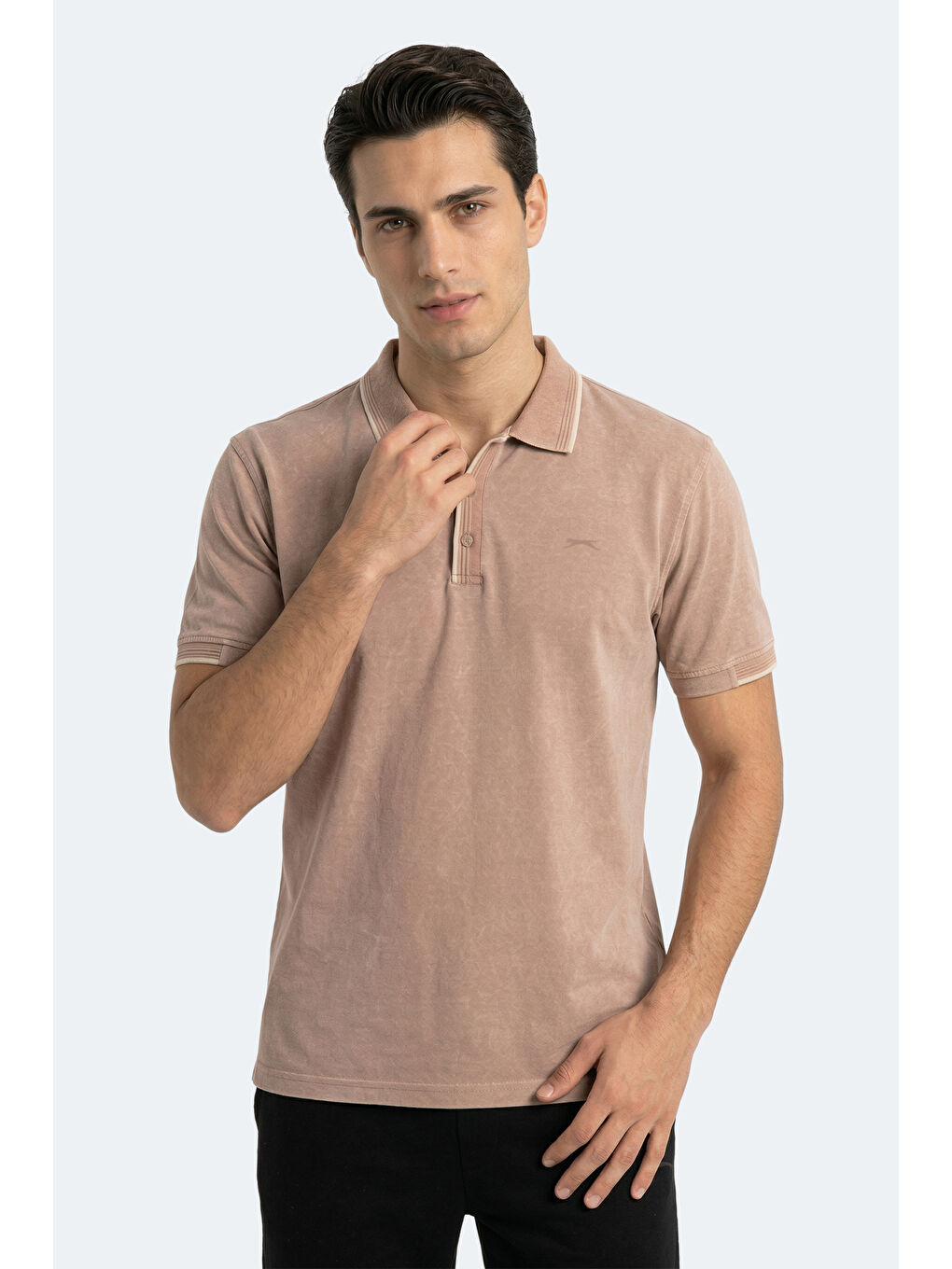 ZALE Erkek Bej Tişört-3