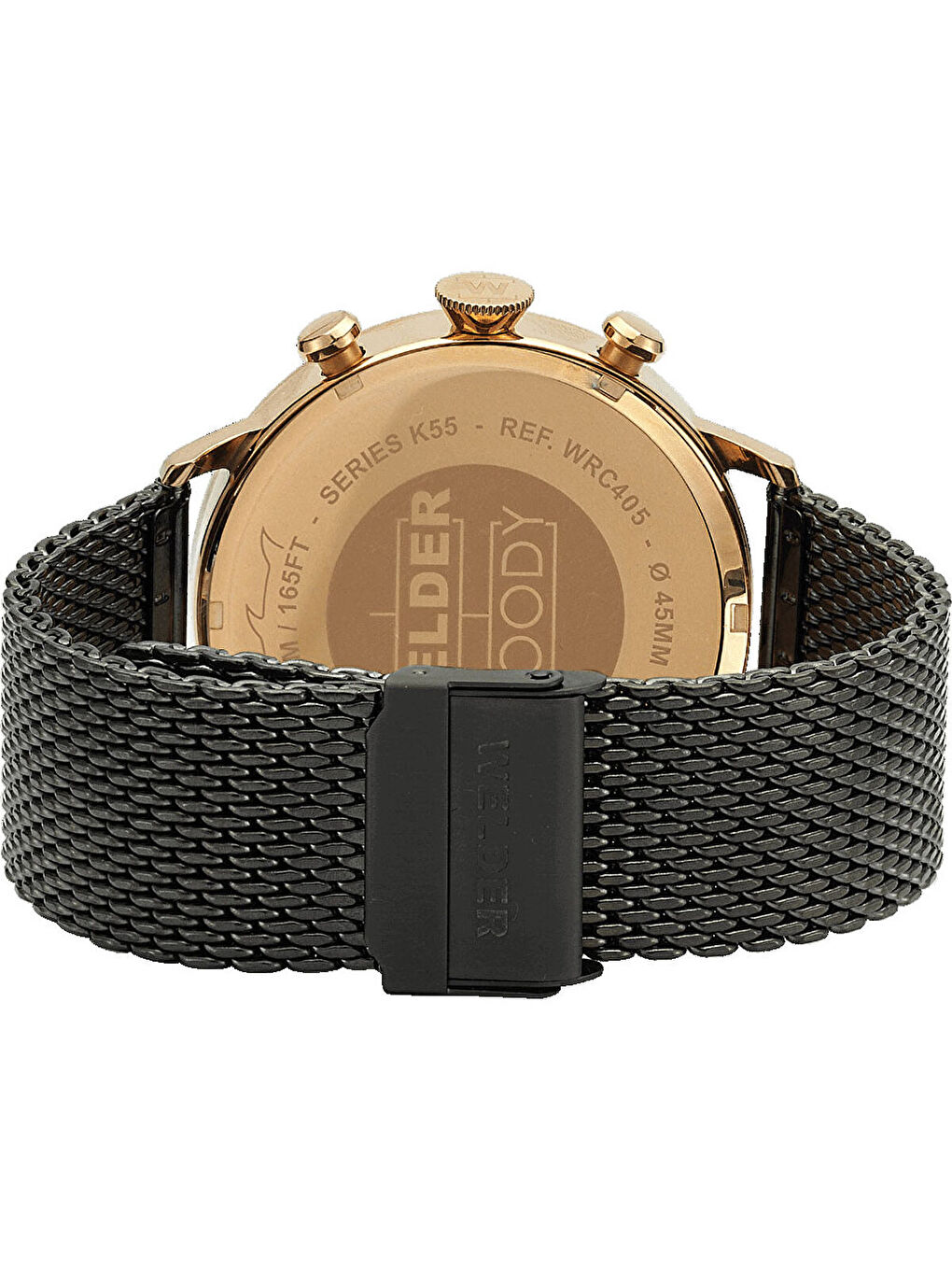 Gri WWRC405 45 mm Erkek Kol Saati-1